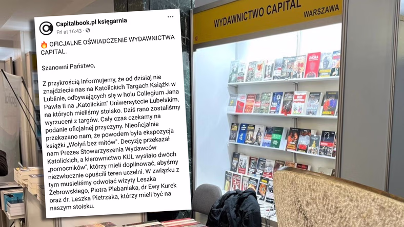 Skandal na Targach Wydawców Katolickich. Rektor KUL miał usunąć stoisko